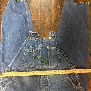 Key Industries Men's Classic Blue Denim Overalls